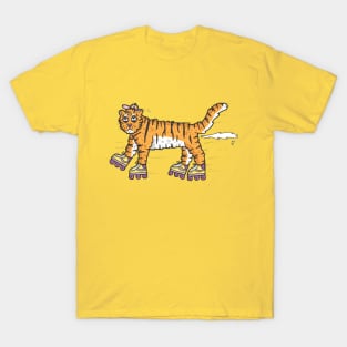 Tiger on Skates T-Shirt